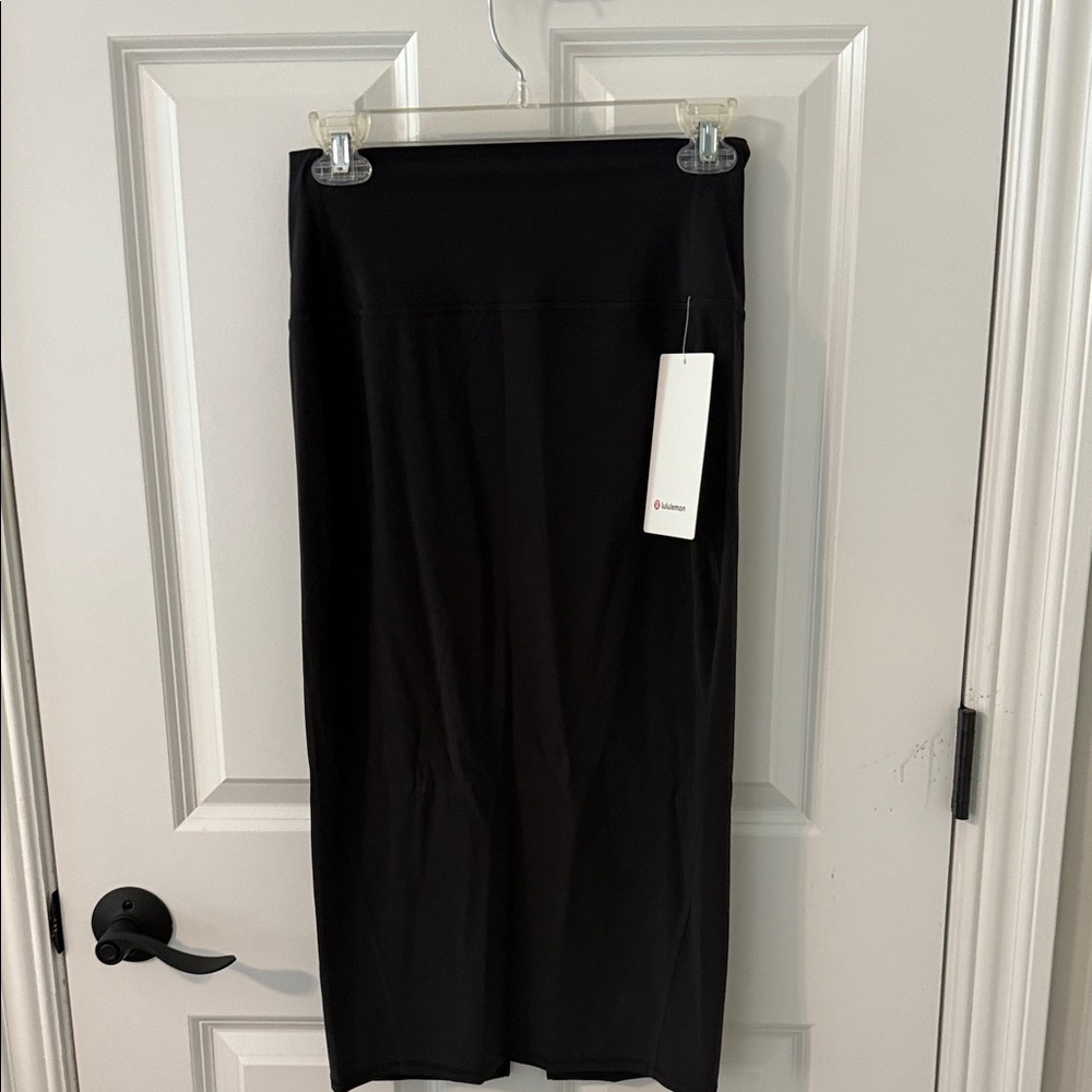 Lululemon Classic Black Pencil Skirt